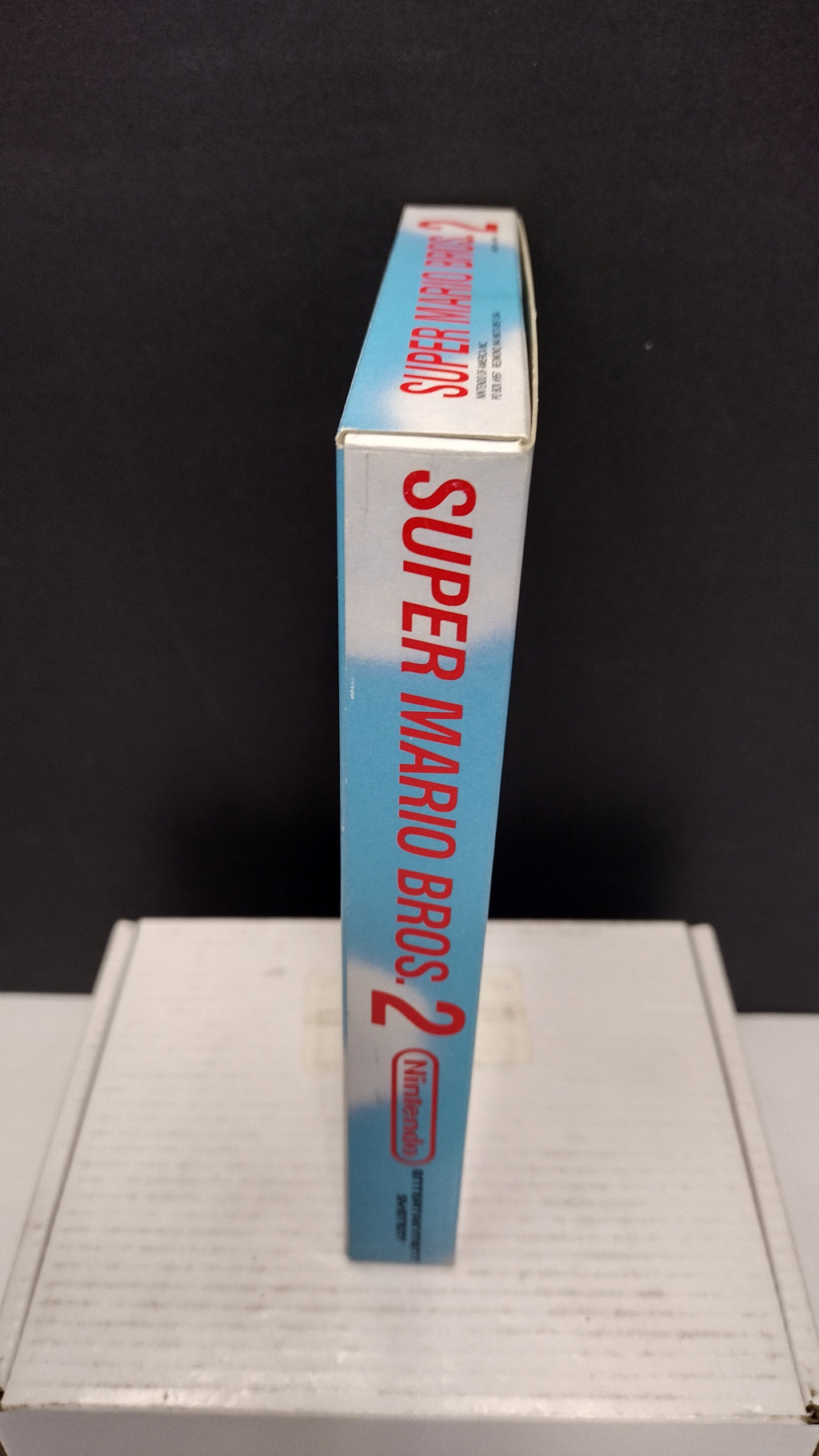Vintage 1988 Nintendo NES Super Mario Bros. 2 (CIB - Missing Styrofoam)