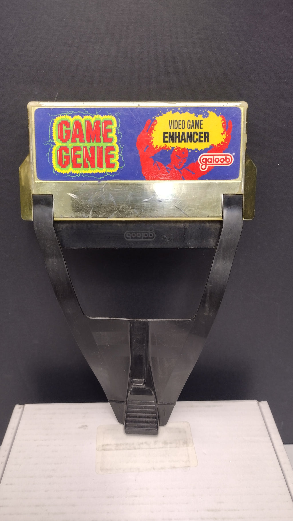 Vintage 1991 Lewis Galoob Nintendo NES Game Genie Pass-Through Cartridge (Loose - Tested & Working)