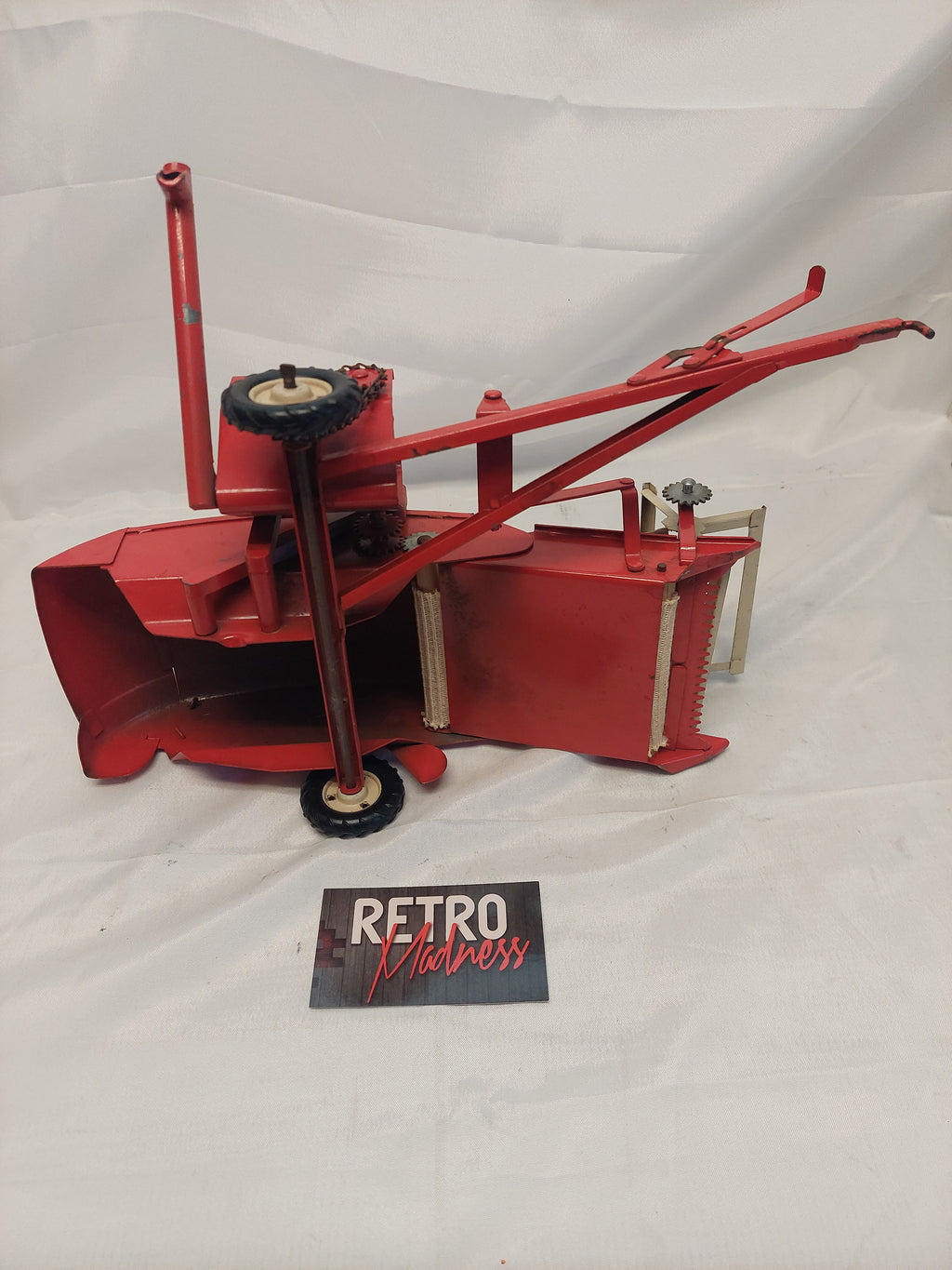 Vintage Tru Scale Chain Drive Pull Harvest Combine Implement