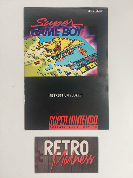 Super Nintendo SNES Manuals Instruction Booklets ONLY