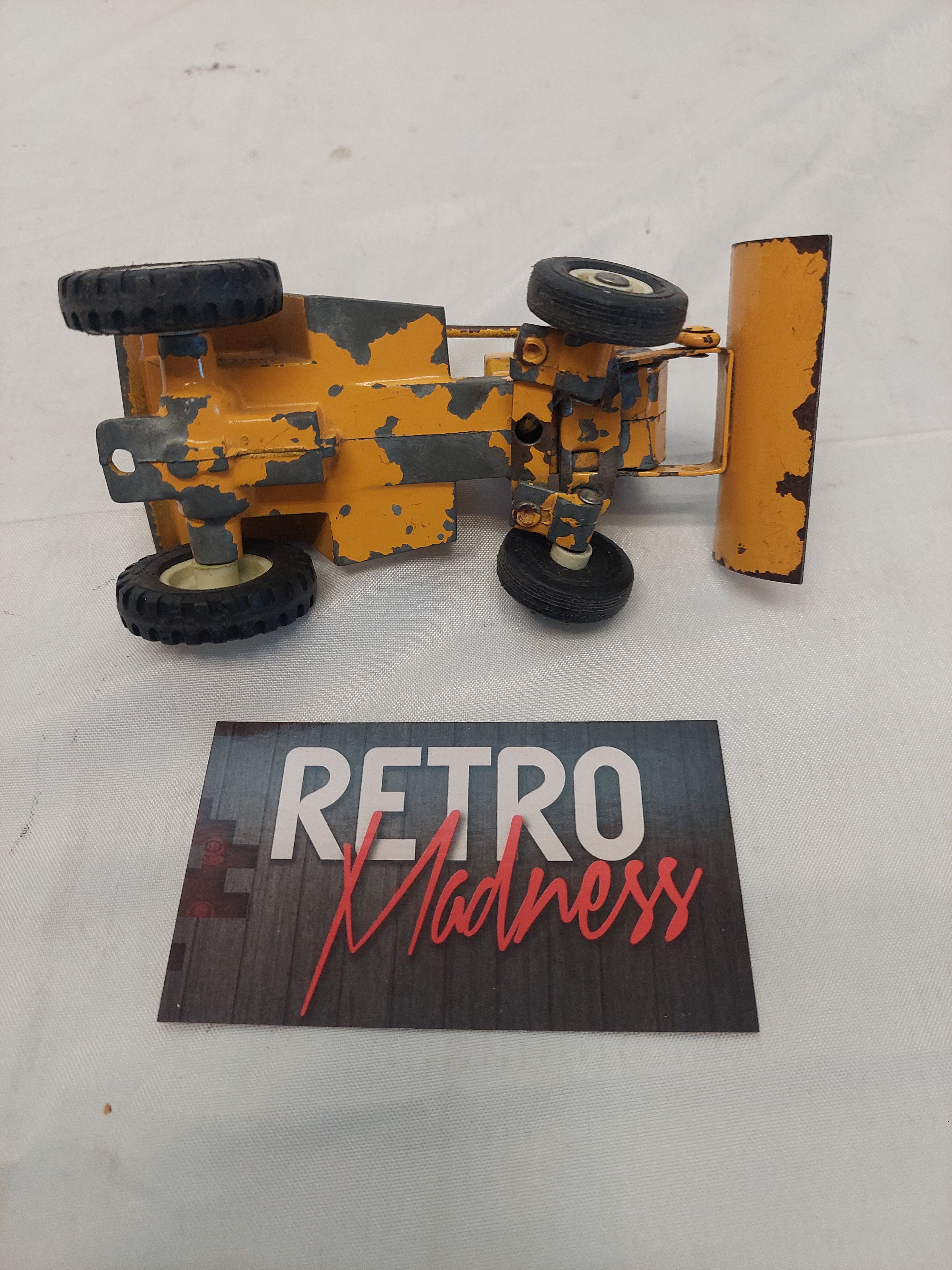 Vintage Die-Cast ERTL Yellow Harvester
