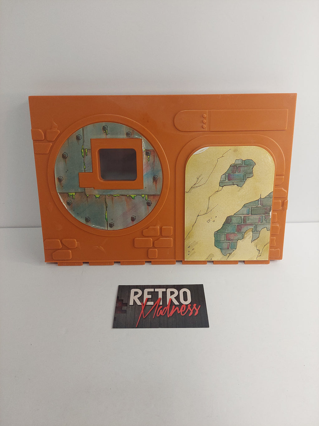 Vintage Teenage Mutant Ninja Turtles TMNT Sewer Lair Wall Part