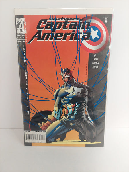 Marvel Comics Steve Rogers Captain America No. 448 February 1996