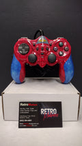 Naki Ultimate Spider-Man Wired Controller for Sony PlayStation 2 PS2 (Model 78500 - Tested & Fully Working)