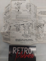 Vintage 1987 Transformers Abominus Instructions Sheet