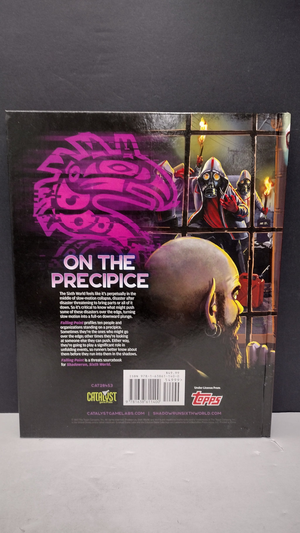 Shadowrun Sixth World: Falling Point Runner Resource Book Hardcover (Catalyst Game Labs - Brand New, Unsealed)
