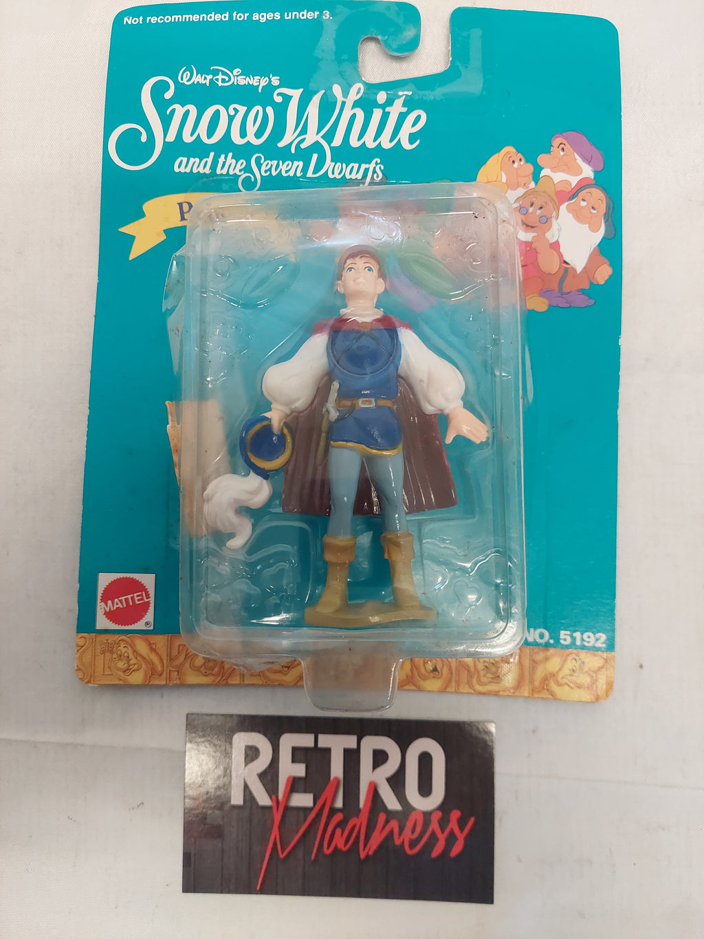 Vintage Lot of Walt Disney's Snow White and the Seven Dwarfs Figures