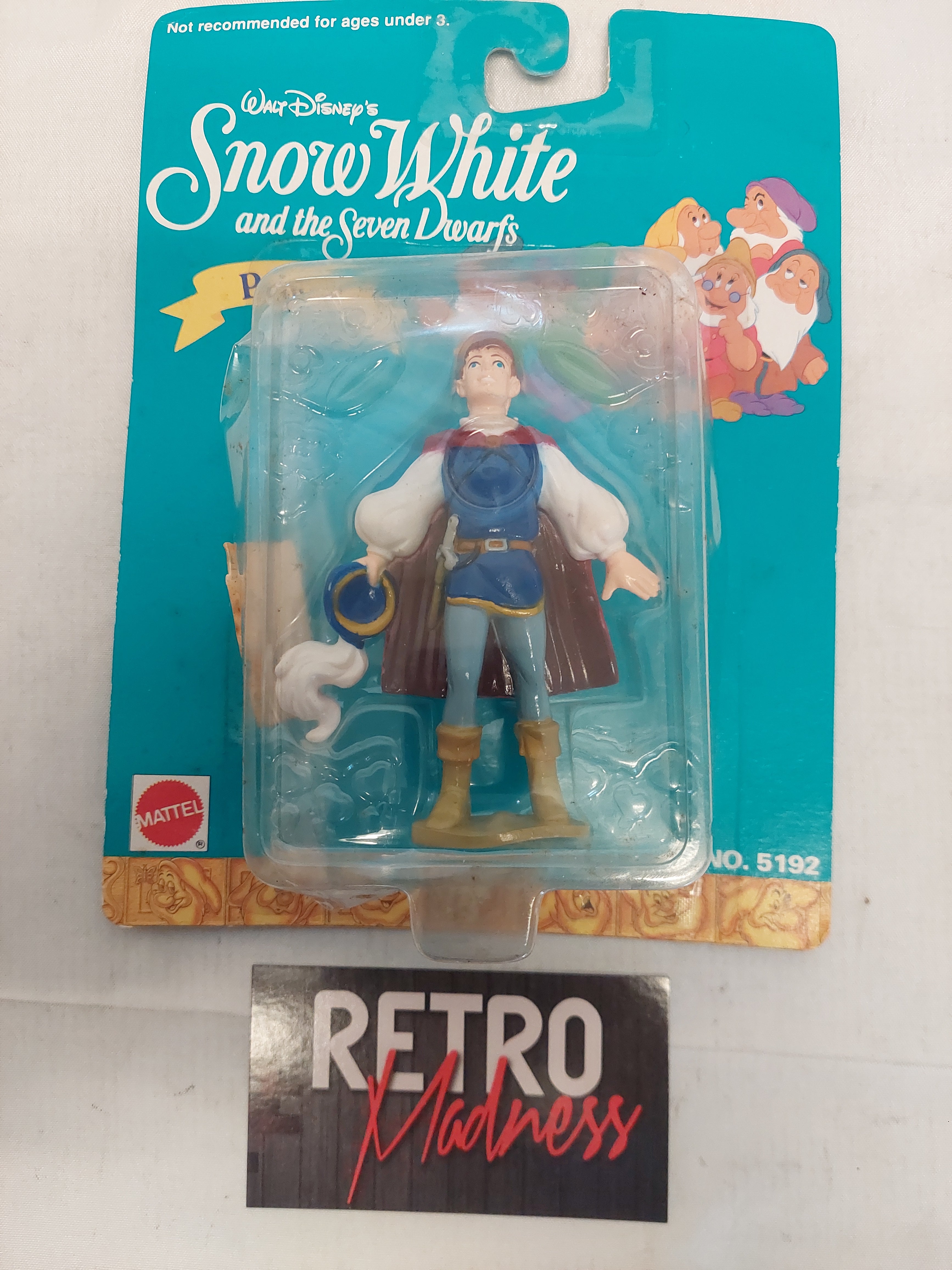 Vintage Lot of Walt Disney's Snow White and the Seven Dwarfs Figures