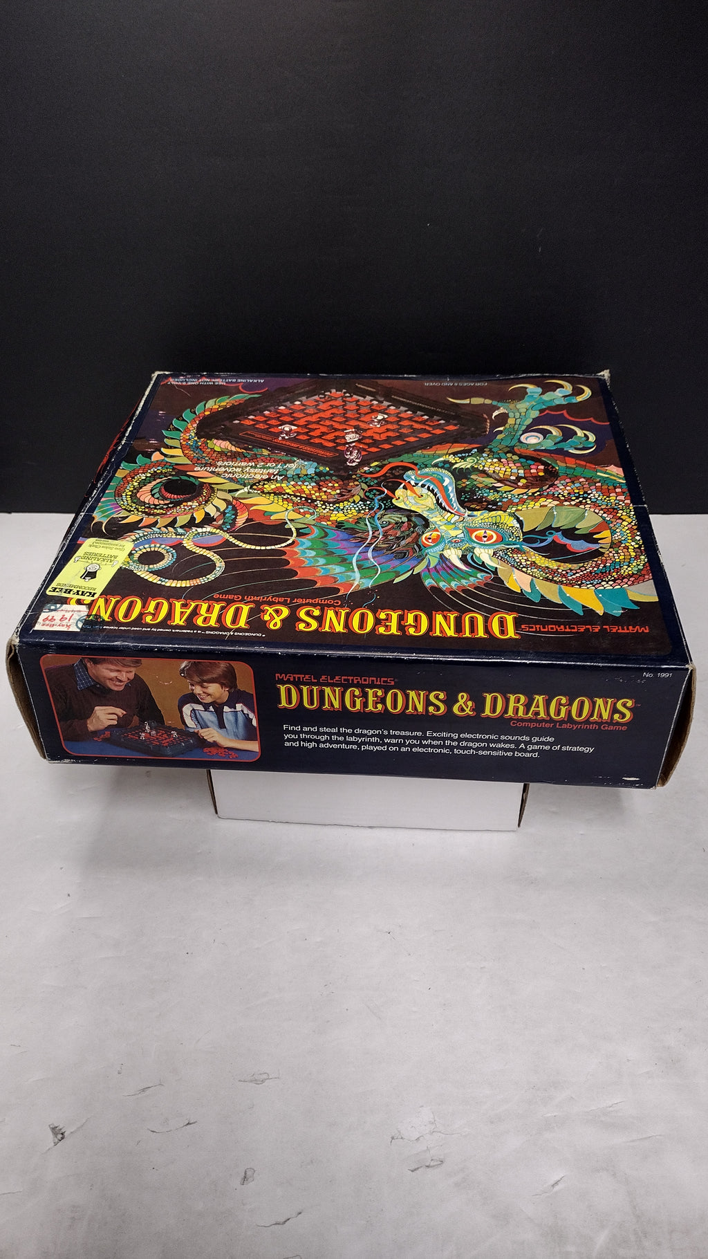 Vintage 1980 Mattel Electronics Dungeons & Dragons Computer Labyrinth Game (100% Complete with Box & Cards)