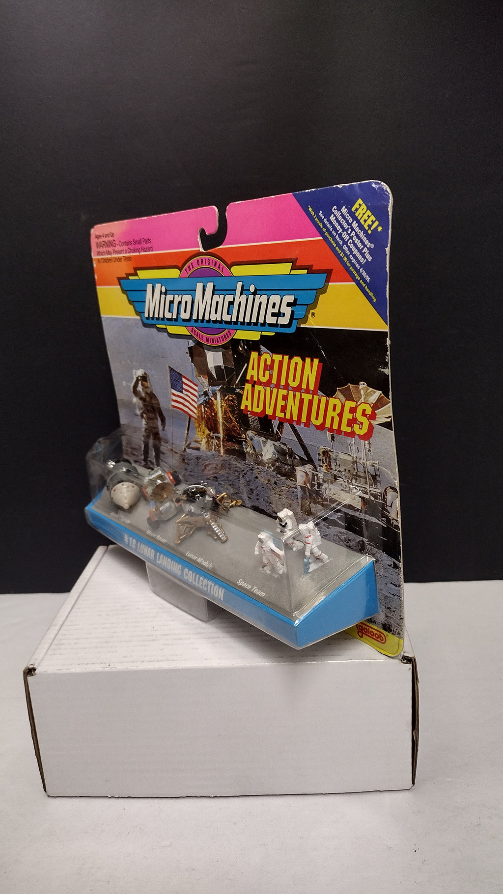 1993 Micro Machines Action Adventures #18 Lunar Landing Collection NIB