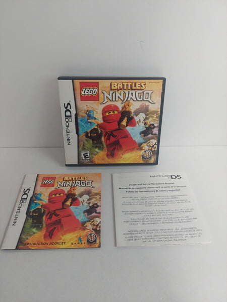 Nintendo DS LEGO Battles Ninjago Case and Manual ONLY No Game