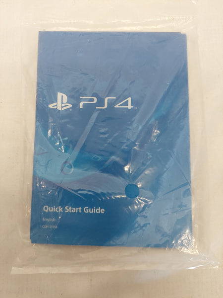 Sony PlayStation 4 PS4 Quick Start and Safety Guides