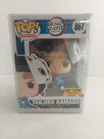 Funko Pop! Demon Slayer Tanjiro Kamado 867 Hot Topic Exclusive with Pop Protector