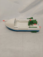 Vintage Teenage Mutant Ninja Turtles Patrol Boat Raft Incomplete