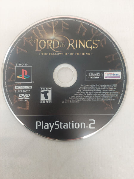 PlayStation 2 PS2 The Lord of the Rings Fellowship of the Ring Game Disc Only