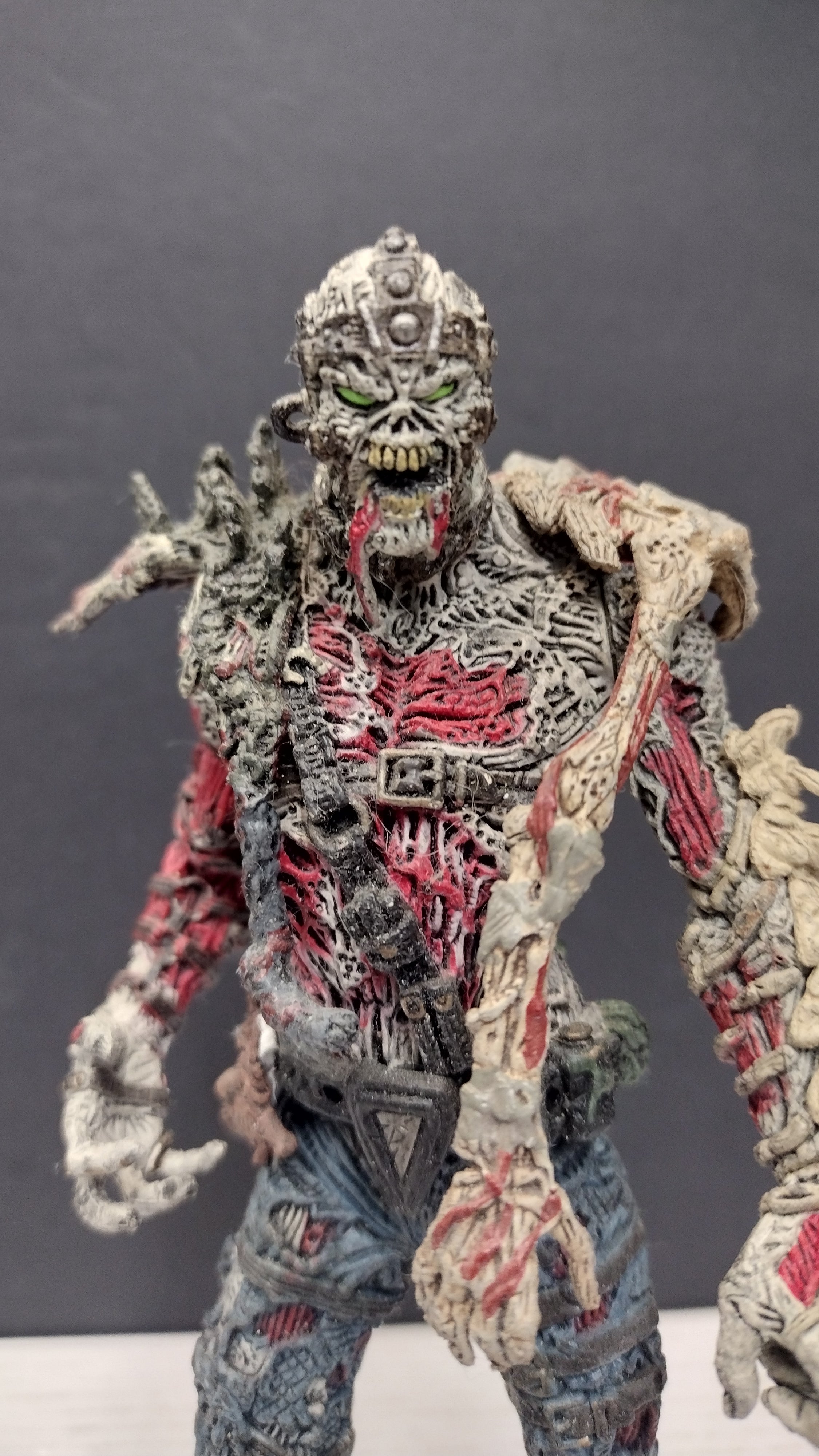 McFarlane Toys Spawn Series 13 Curse of the Spawn: Hatchet Action Figure (1/12 Scale - Loose, Great Condition w/ Shovel)