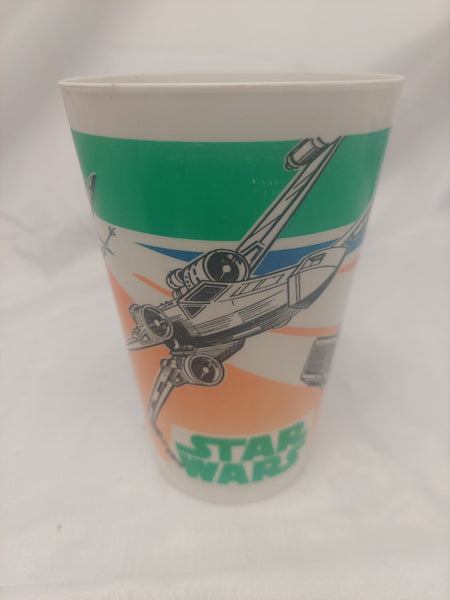 Vintage 1979 Star Wars X-Wing Coca Cola Company Plastic Cup