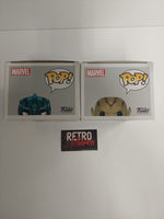 Funko Pop Marvel Captain Marvel Yon-Rogg 429 and Talos 431 Lot