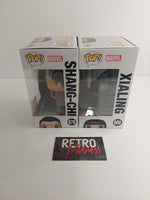 Funko Pop Marvel Shang-Chi 879 and Xialing 880 Collector Corps Exclusive Lot