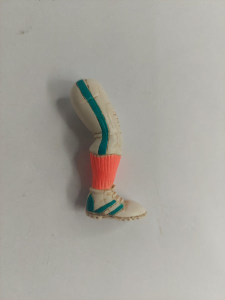 Vintage Socket Poppers Football Player Right Leg Part ONLY