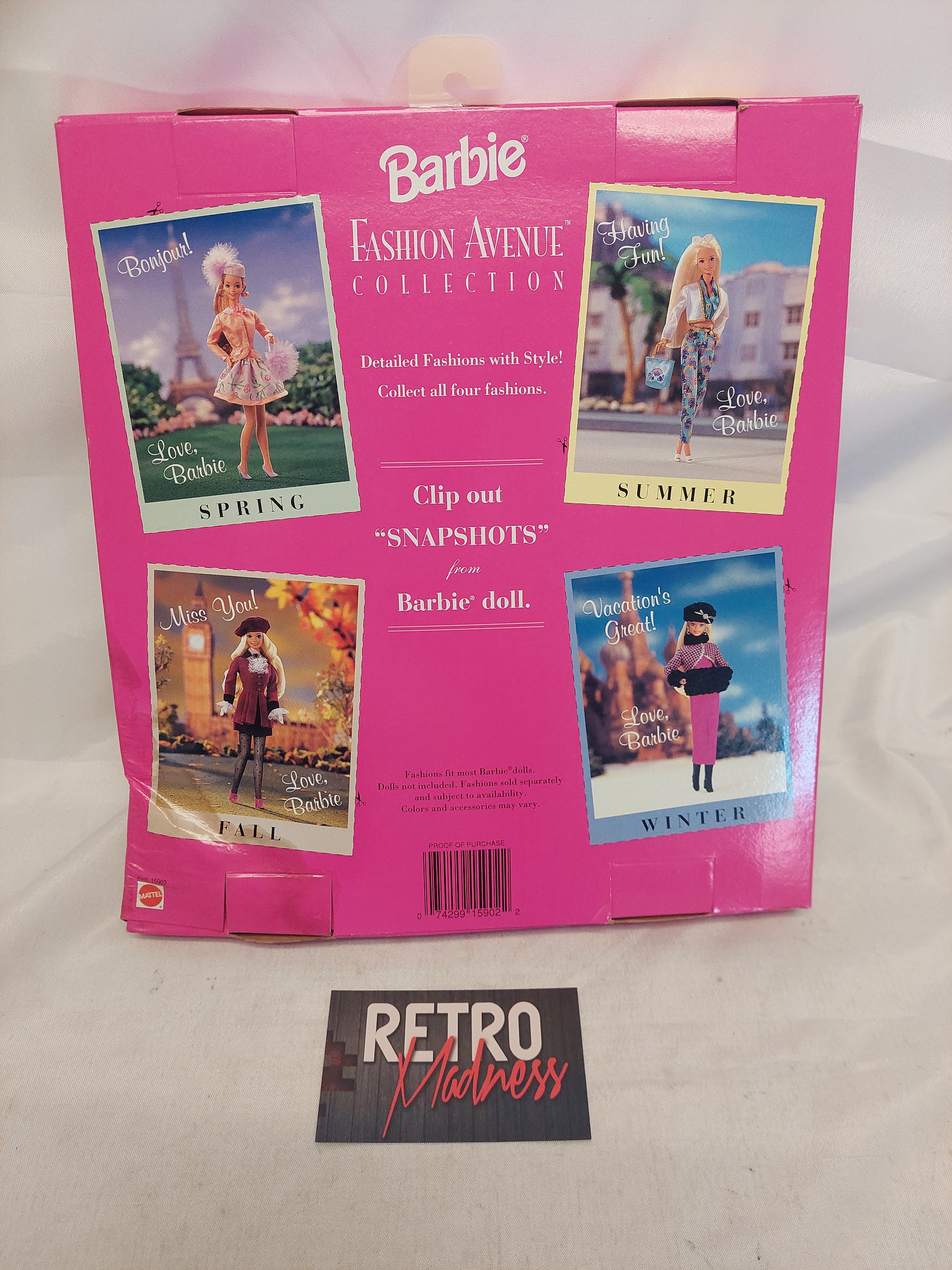 Barbie Internationale Fashion Avenue Dress and Accessories