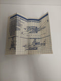 Vintage 1982 G.I. Joe Cobra F.A.N.G. Blueprint Instructions