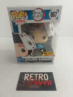 Funko Pop! Demon Slayer Tanjiro Kamado 867 Hot Topic Exclusive with Pop Protector