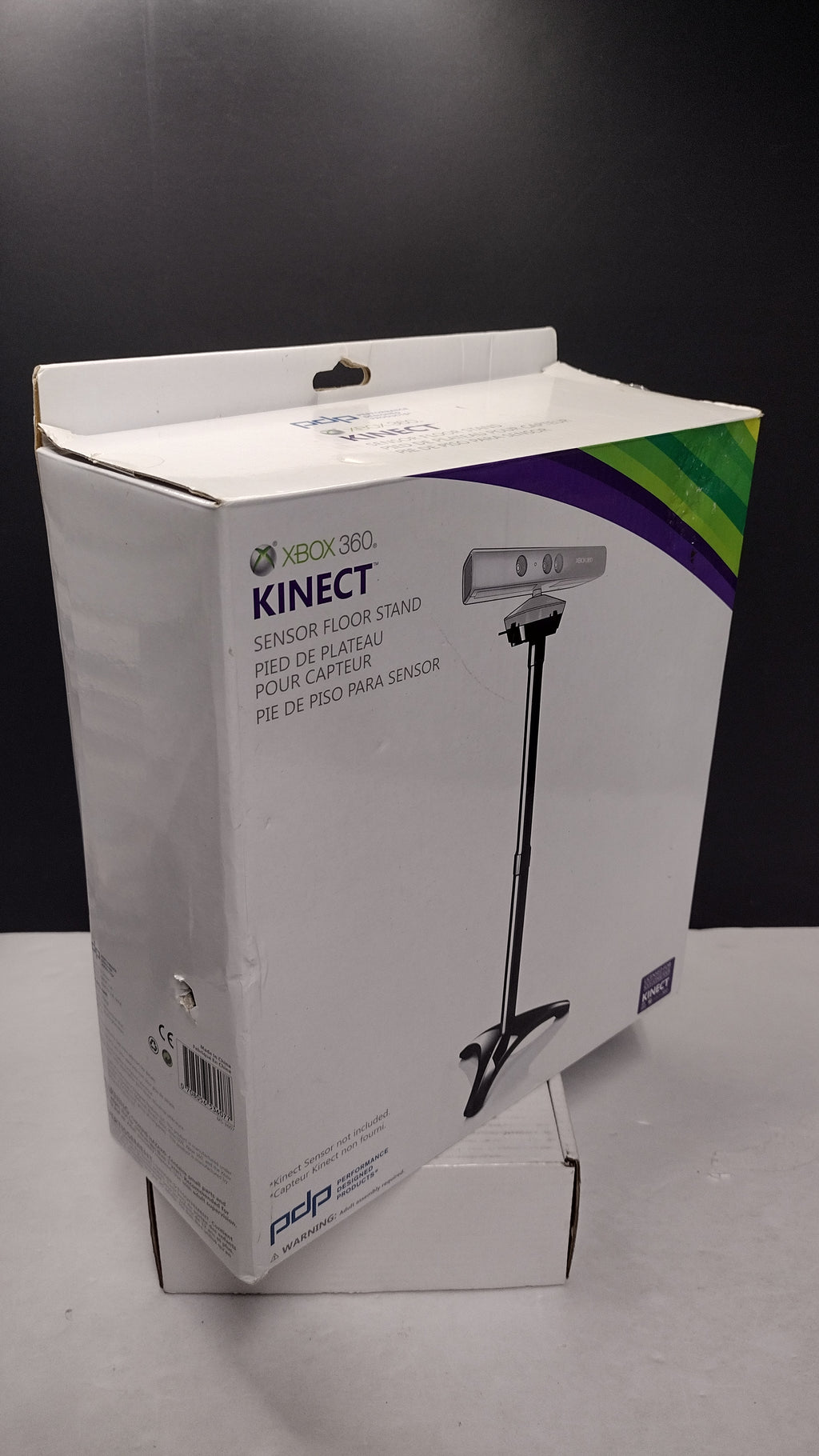 2010 Microsoft Xbox 360 Kinect Sensor Floor Stand (Complete - Open Box - Unused)