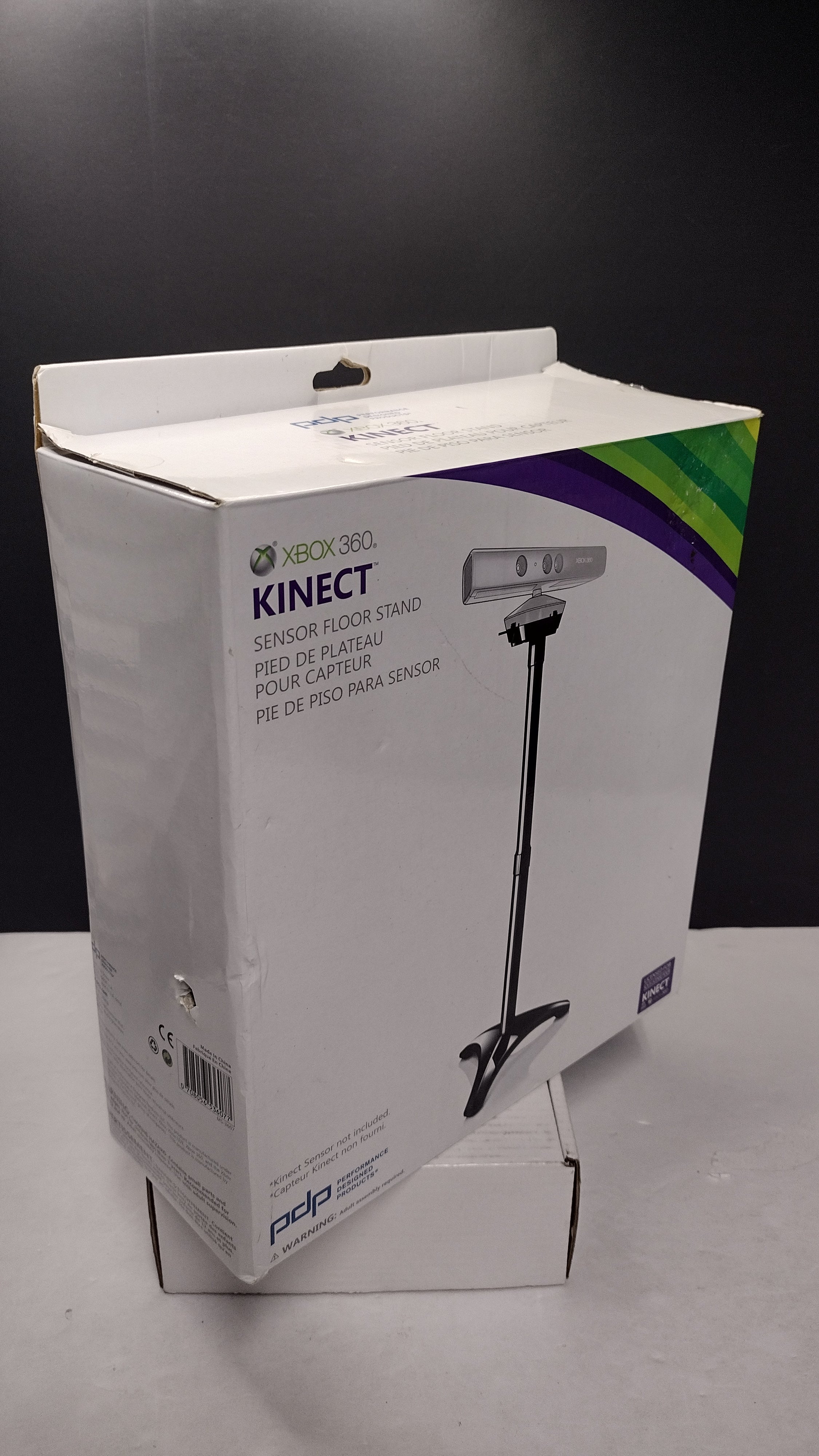 2010 Microsoft Xbox 360 Kinect Sensor Floor Stand (Complete - Open Box - Unused)