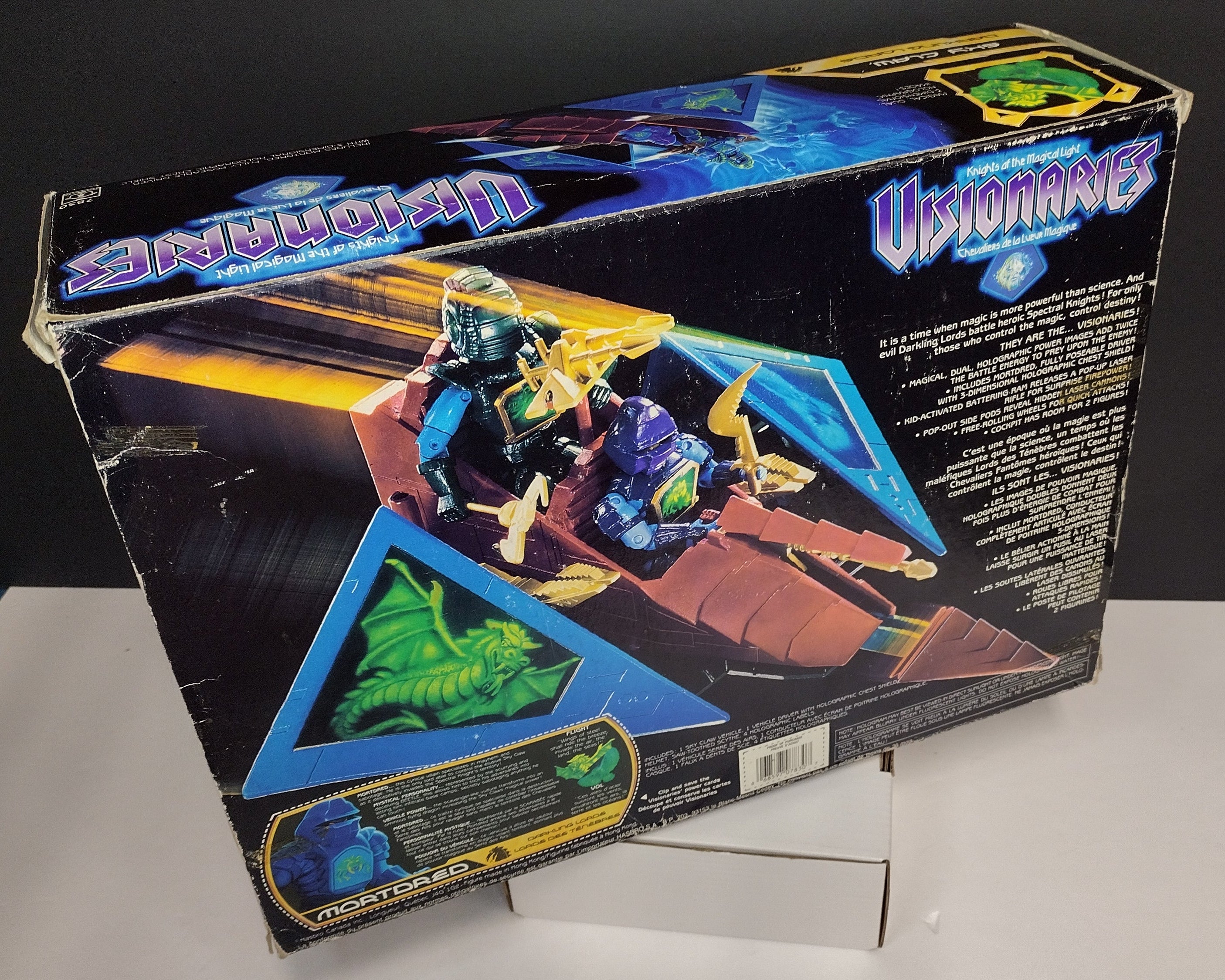 Vintage 1987 Hasbro Visionaries: Sky Claw with Mortdred (Open Box)