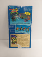Vintage Teenage Mutant Ninja Turtles Jump Attack Jujitsu Raph Card Back File Card
