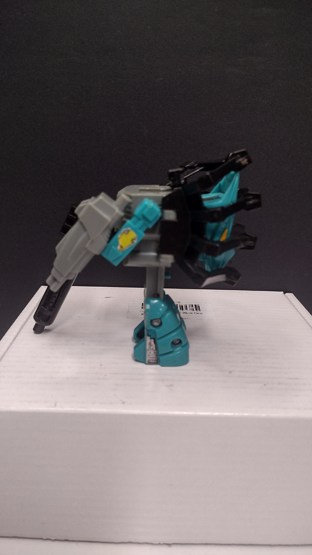 Vintage 1989 G1 Transformers: Seacon Nautilator Action Figure – Loose with 3 Accessories (Missing Both Claws / Worn Decals / Piranacon Team)