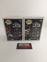 Funko Pop Marvel The Falcon & the Winter Soldier Falcon 812 & US Agent 815 Lot