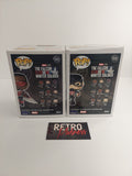 Funko Pop Marvel The Falcon & the Winter Soldier Falcon 812 & US Agent 815 Lot