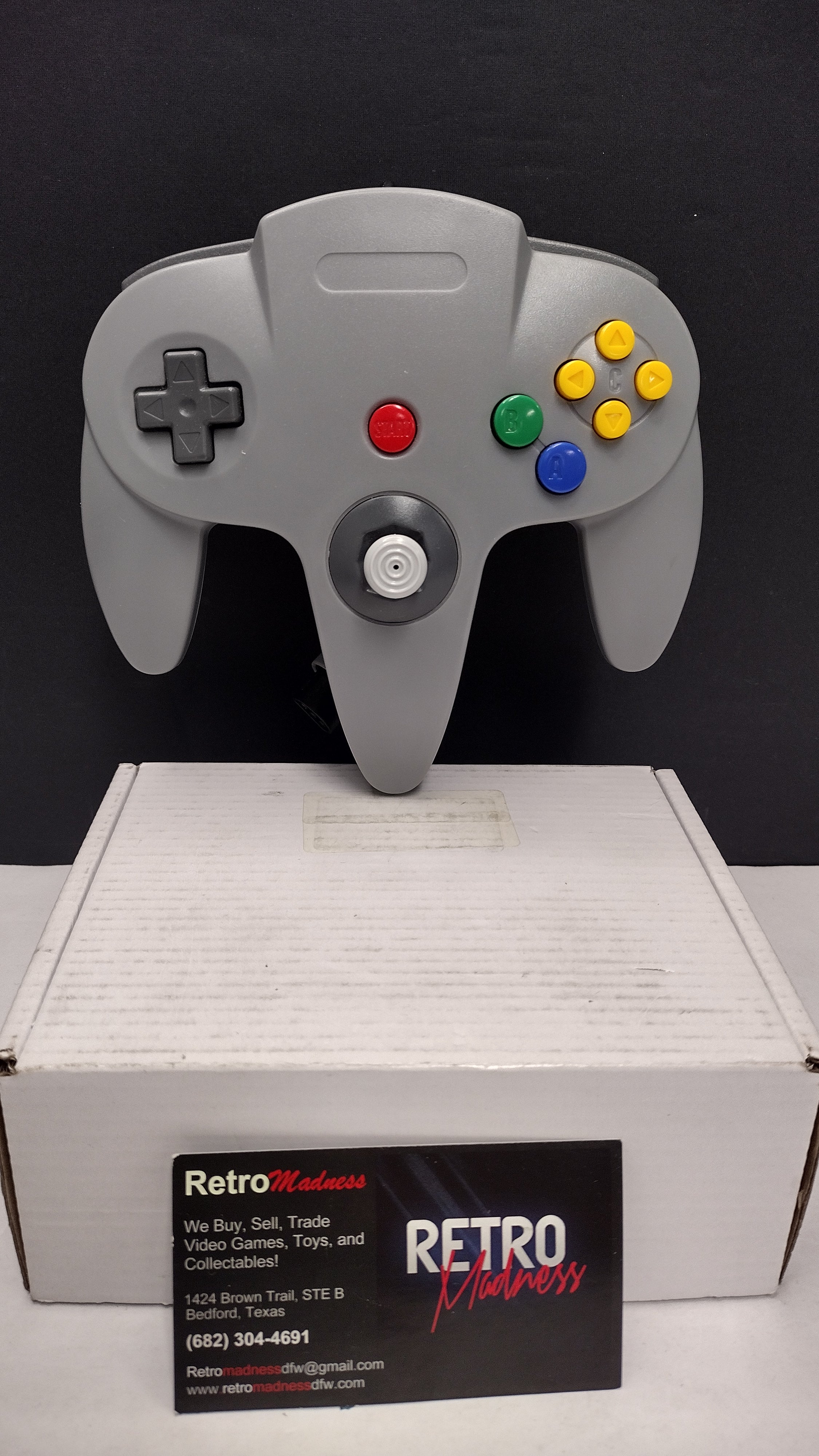 Third-Party Nintendo 64 Controller (N64 Wired Gamepad - Tested & Fully Working)