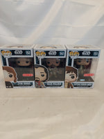 Lot of 3 Funko Pops Star Wars Rogue One Jyn Erso, Baze Malbus and Cassian Andor