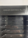 Kenmark Faux Walnut Wood Cassette Tape Storage Case