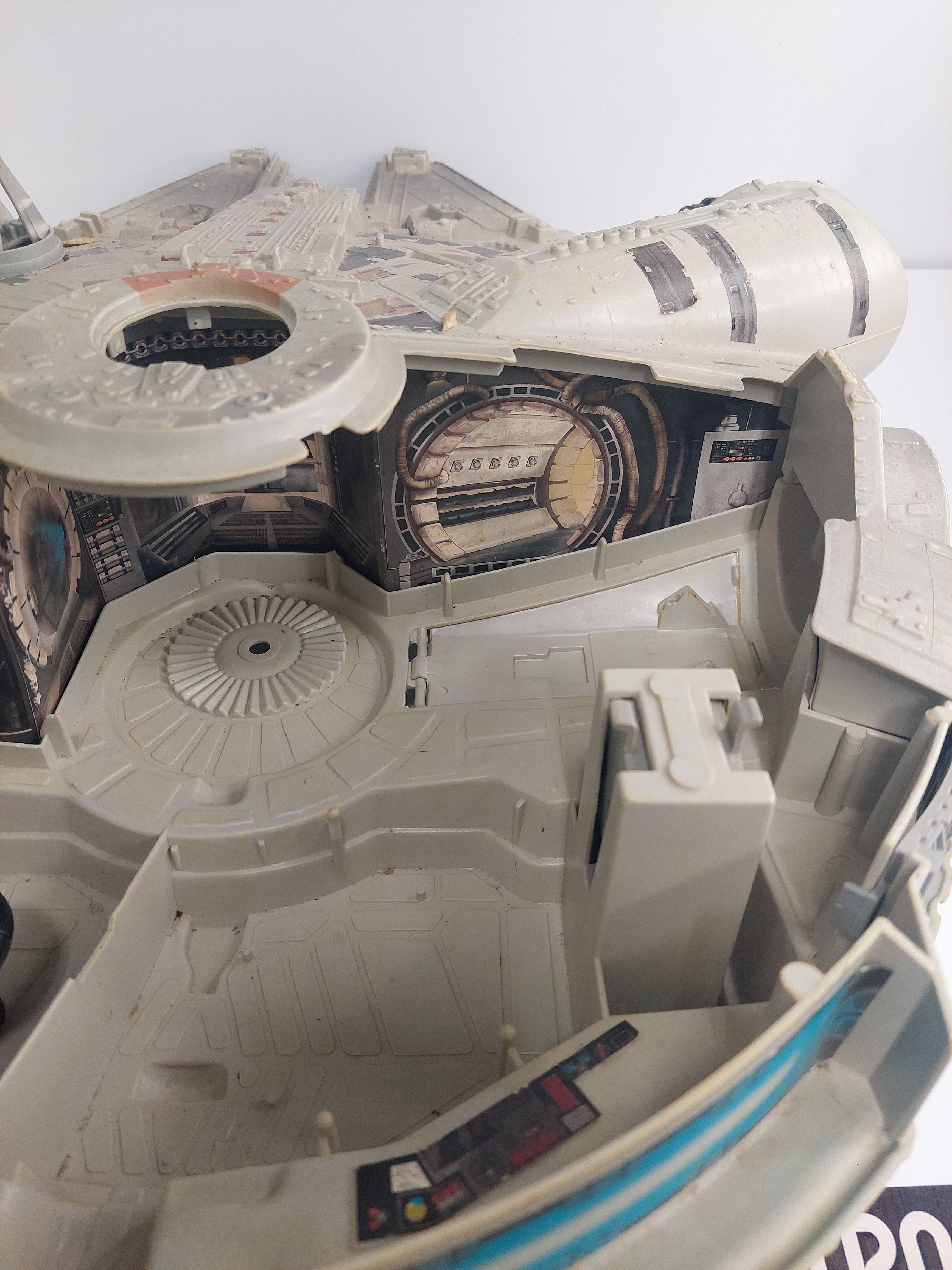 Vintage 1995 Tonka Star Wars Millennium Falcon Incomplete for Parts