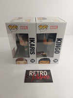 Funko Pop Marvel Eternals Ikaris 745 and Kingo 746 Lot