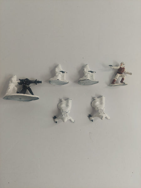 Vintage Star Wars Micro Collection Hoth Die-Cast Figures Lot
