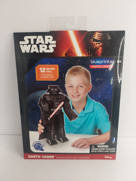 Disney Star Wars Darth Vader Poseable Paper Craft Character