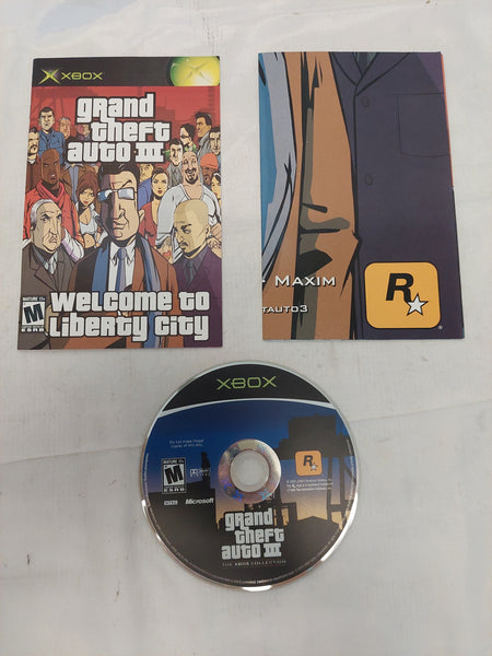 Xbox Grand Theft Auto GTA III Video Game No Case