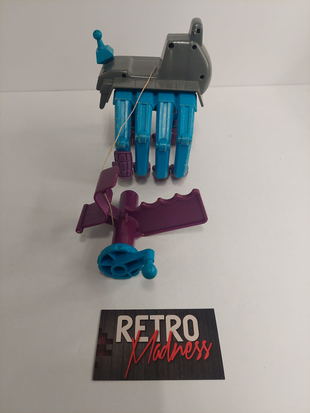 Vintage Teenage Mutant Ninja Turtles TMNT Knucklehead Vehicle Incomplete