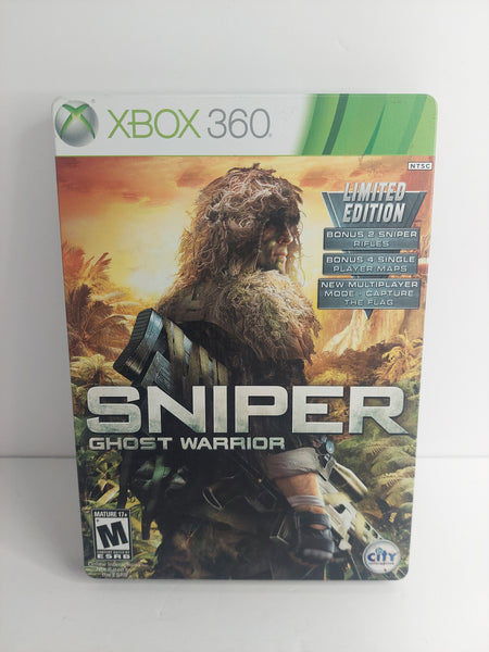 Xbox 360 Sniper Ghost Warrior Steelbook Limited Edition