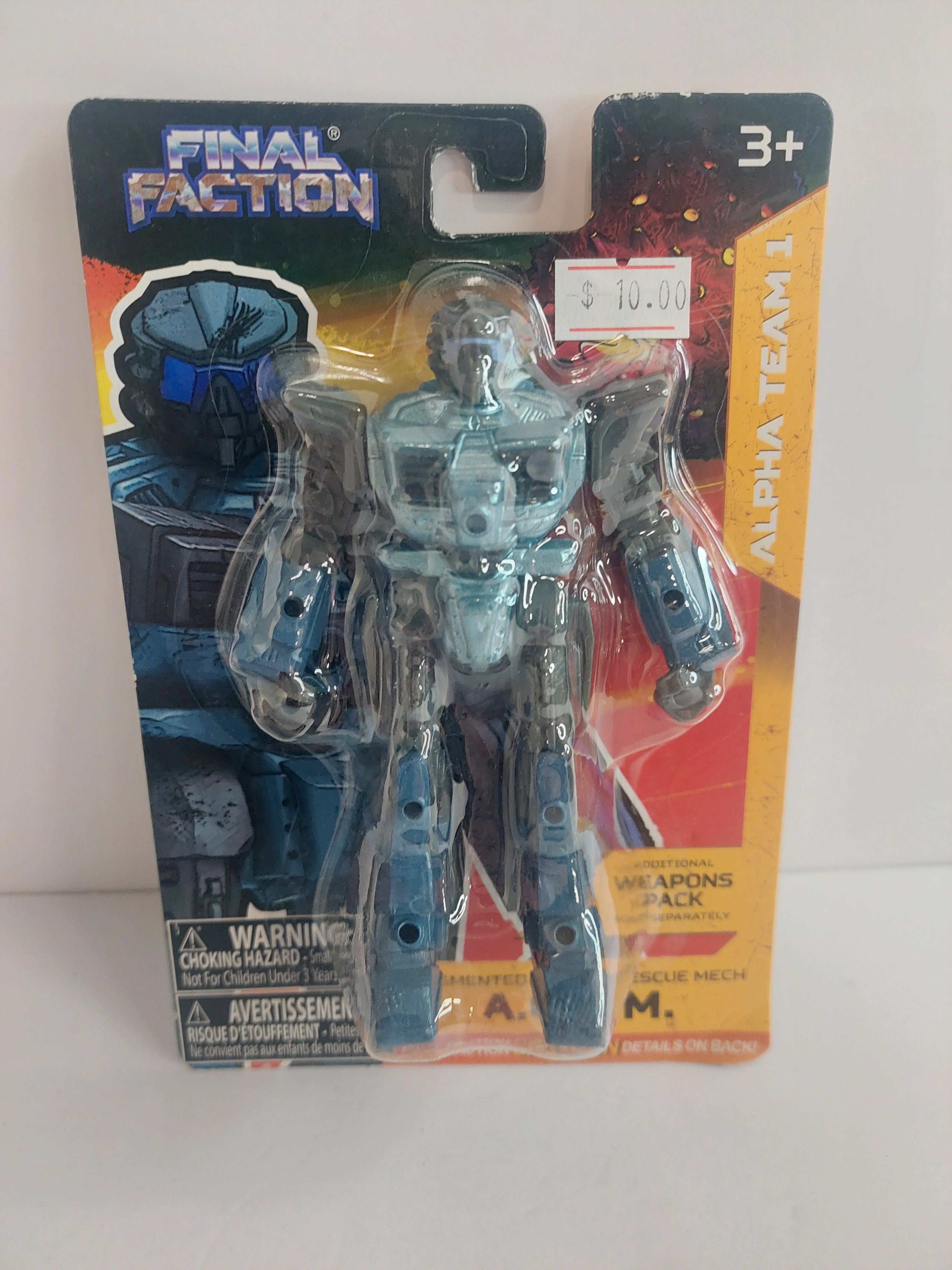 Final Faction Alpha Team 1 Figure