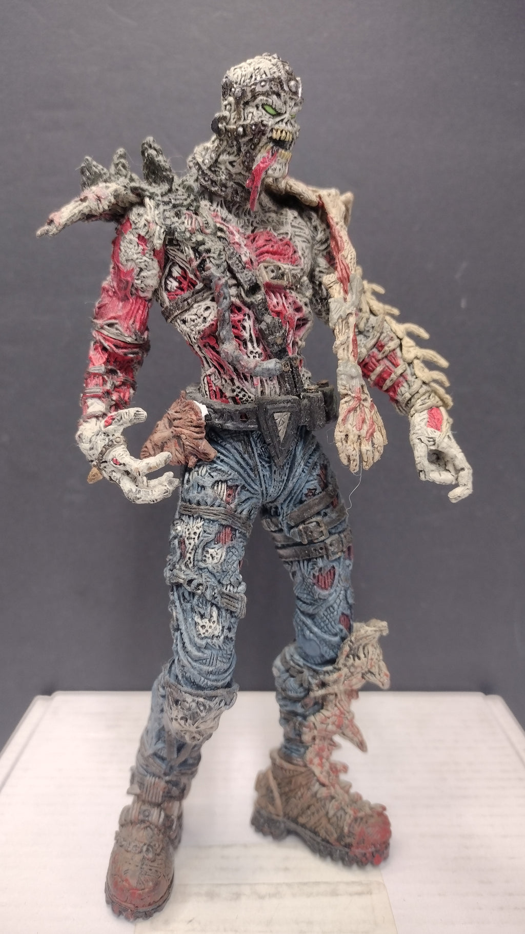 McFarlane Toys Spawn Series 13 Curse of the Spawn: Hatchet Action Figure (1/12 Scale - Loose, Great Condition w/ Shovel)