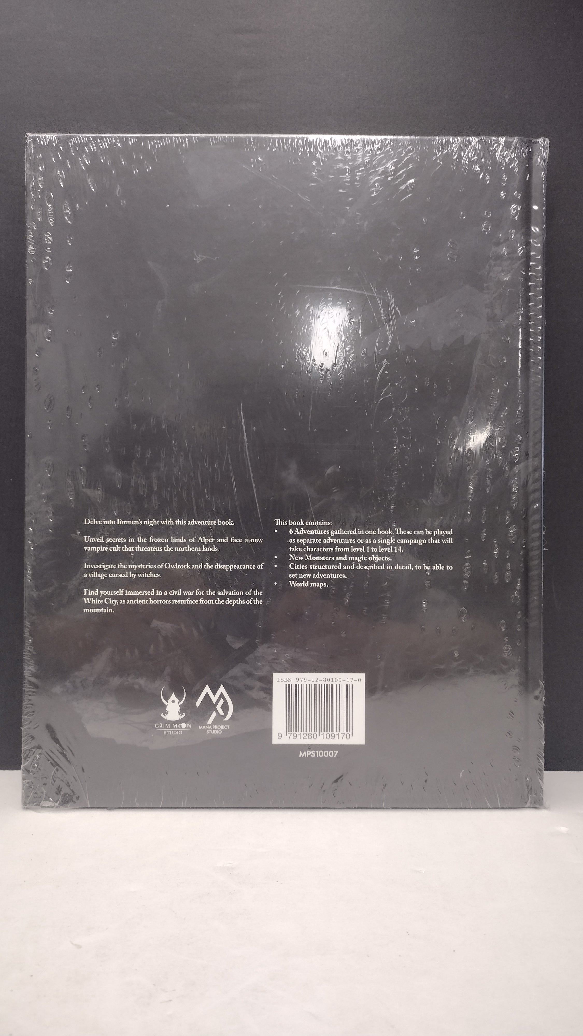 Nightfell: Adventures Book - 5th Edition D&D Sourcebook by Angelo Peluso (Mana Project Studio - Brand New & Factory Sealed)