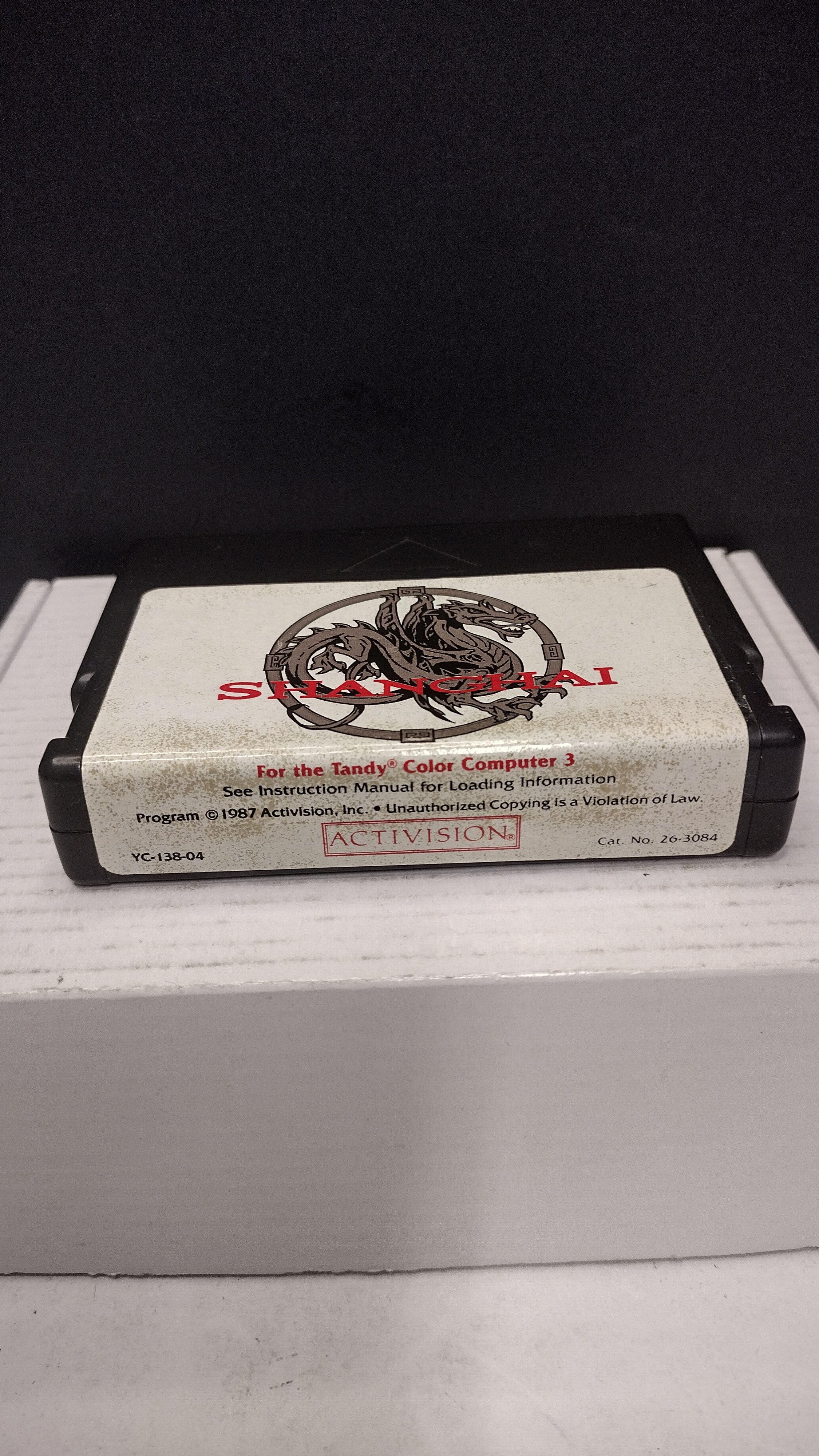 Vintage Tandy Radio Shack TRS-80 Shanghai Program ROM Cartridge (Loose - Tested & Working)