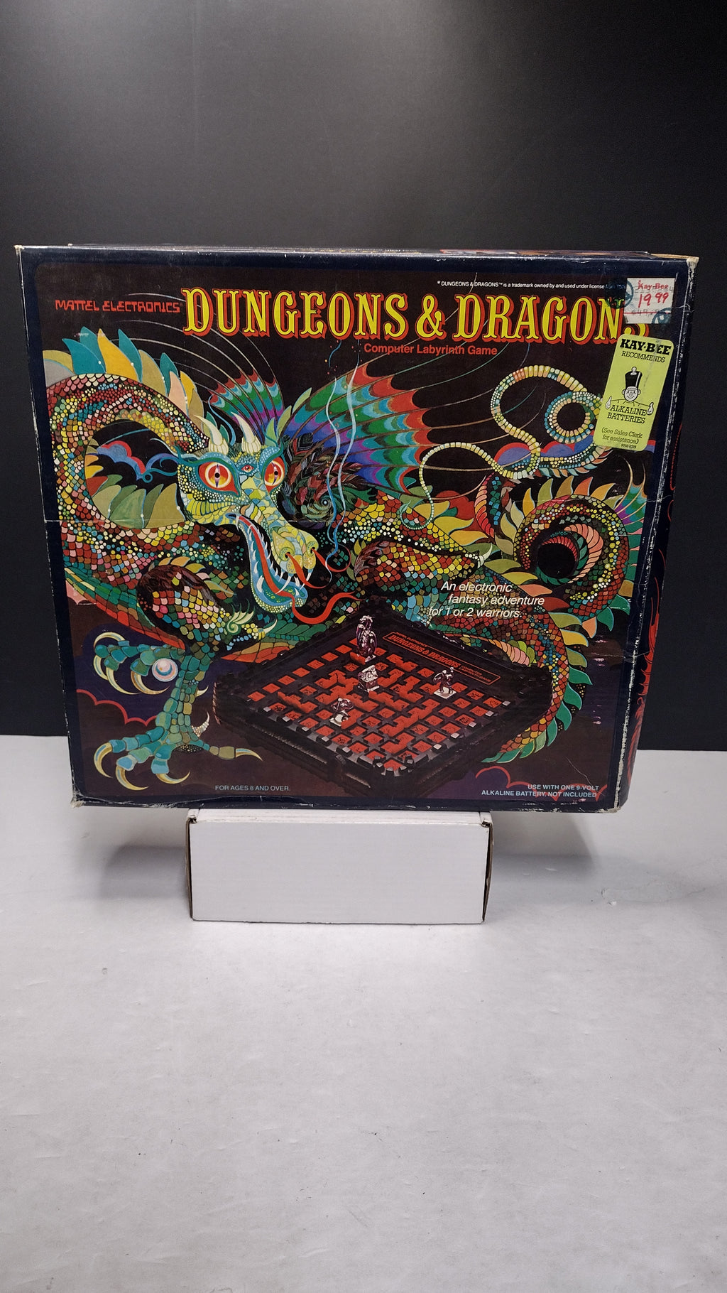 Vintage 1980 Mattel Electronics Dungeons & Dragons Computer Labyrinth Game (100% Complete with Box & Cards)