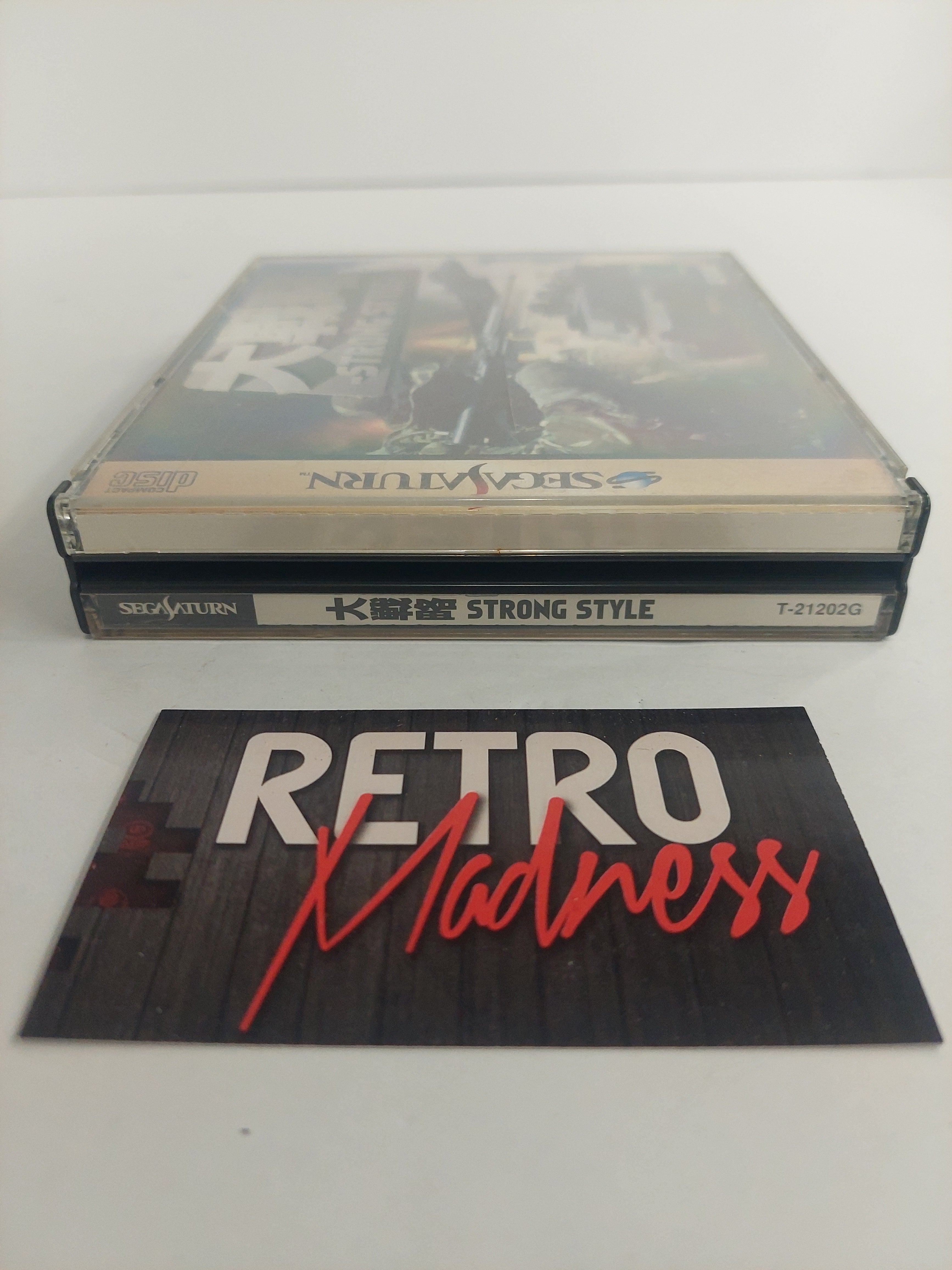 JP Sega Saturn Daisenriyaku Strong Style  Game Incomplete Untested